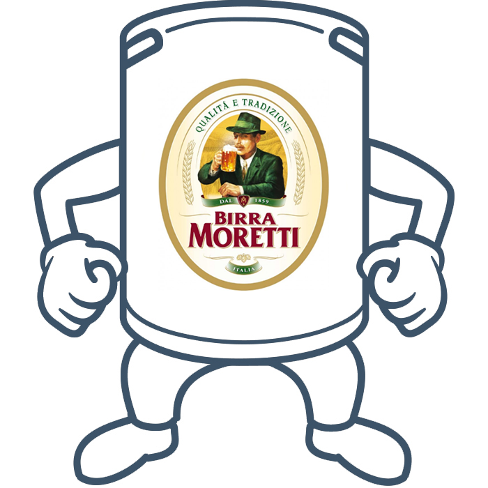 Birra Moretti <br>30lt Steel Keg