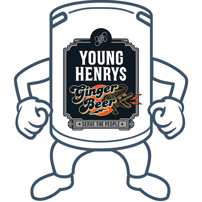 Young Henrys Ginger Beer <br>50lt Keg