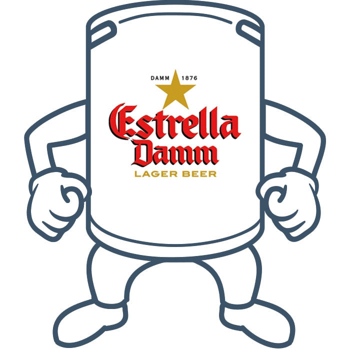 Estrella Damm <br>50lt Keg