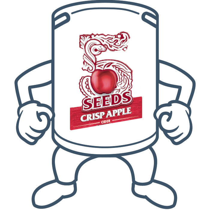5 Seeds Crisp Apple <br>50lt Keg