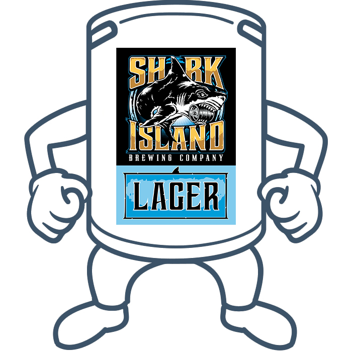 Shark Island Lager <br>50lt Keg