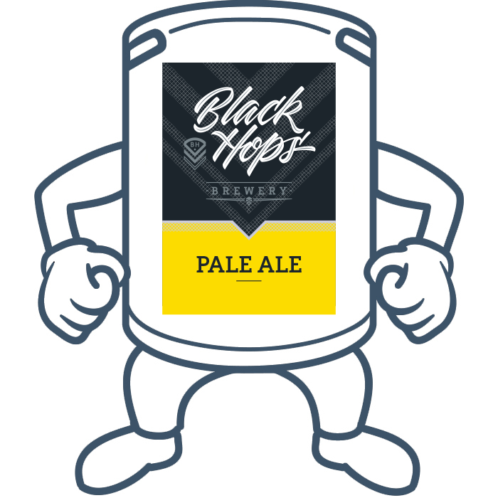 Black Hops Pale Ale <br>50lt Keg