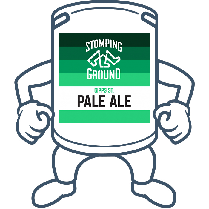 Stomping Ground Gipps St. Pale Ale <br>50lt Keg <br>Available Same Day in Melbourne