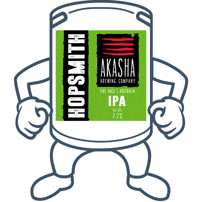 Akasha Brewing Hopsmith IPA <br>30lt Keg