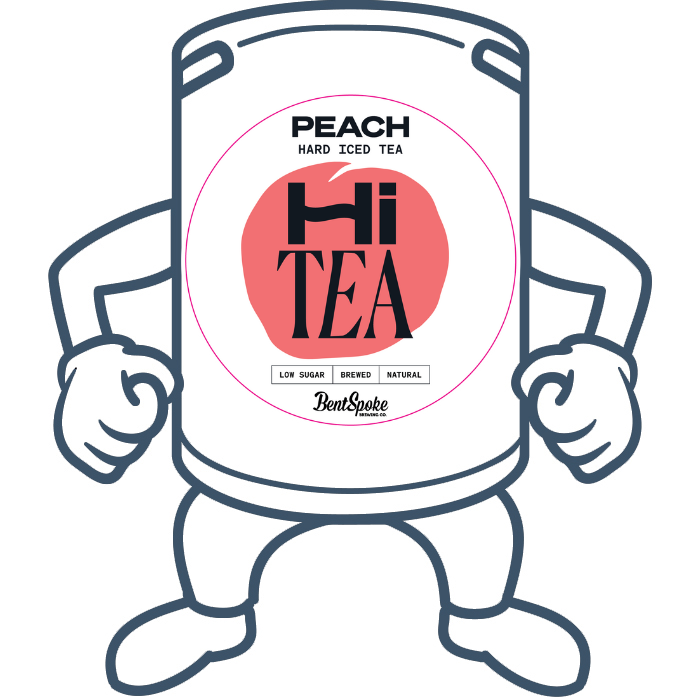 Bentspoke Hard Iced Peach Tea <br>50lt Keg