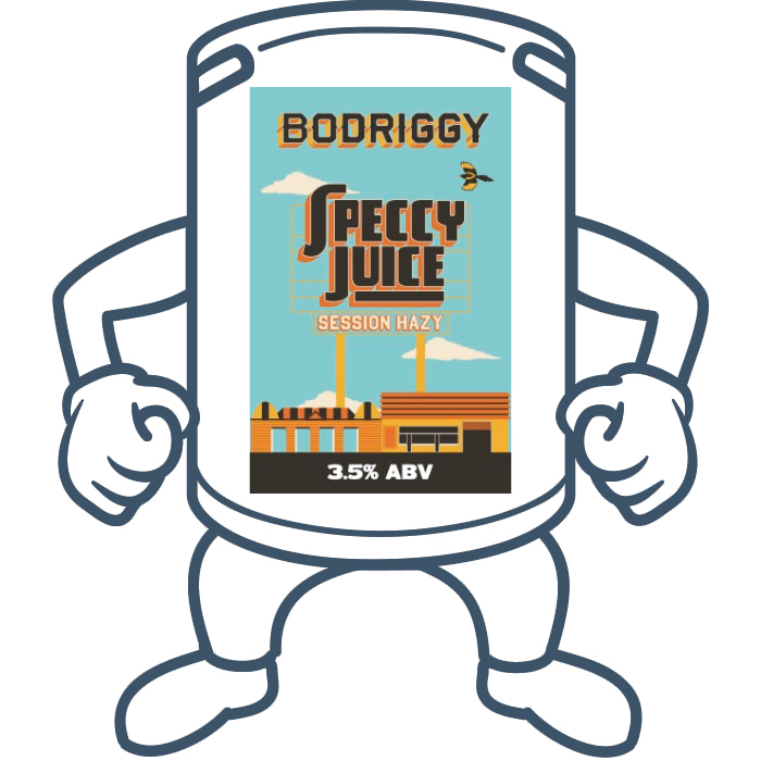 Bodriggy Speccy Juice Session Hazy <br>50lt Keg