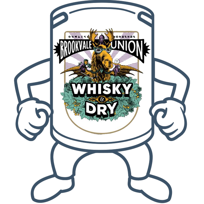 Brookvale Union Whisky & Dry <br>50lt Keg