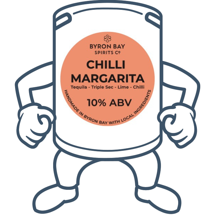 Byron Bay Spirits Co. Chilli Margarita <br>20lt Keg