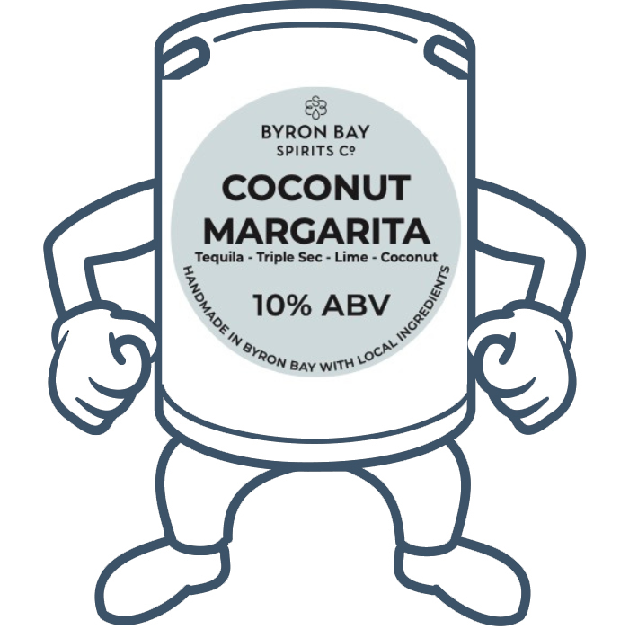 Byron Bay Spirits Co. Coconut Margarita <br>20lt Keg