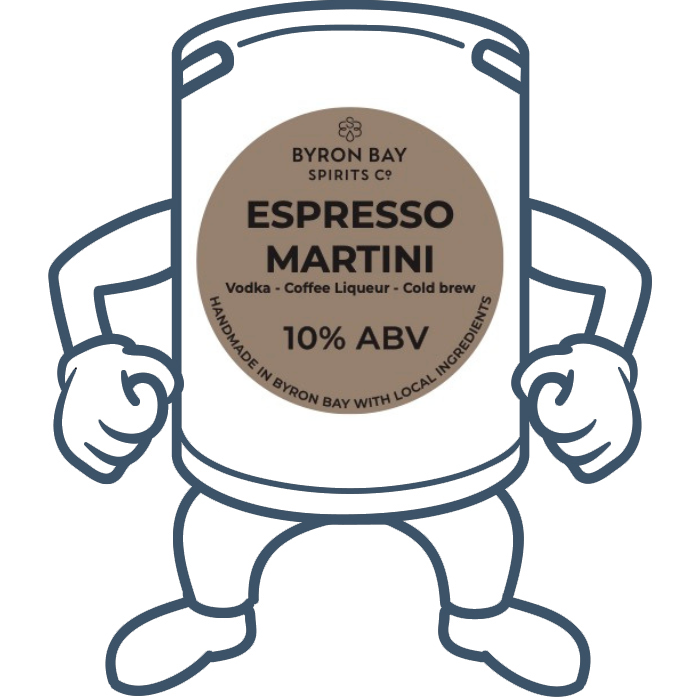 Byron Bay Spirits Co. Espresso Martini <br>20lt Keg