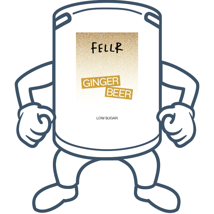 Fellr Ginger Beer <br>50lt Keg