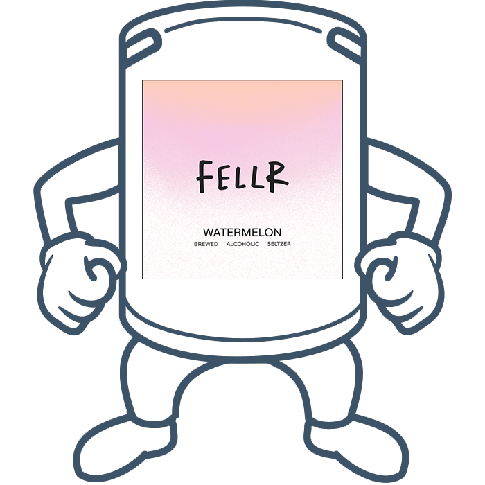 Fellr Watermelon Seltzer <br>50lt Keg