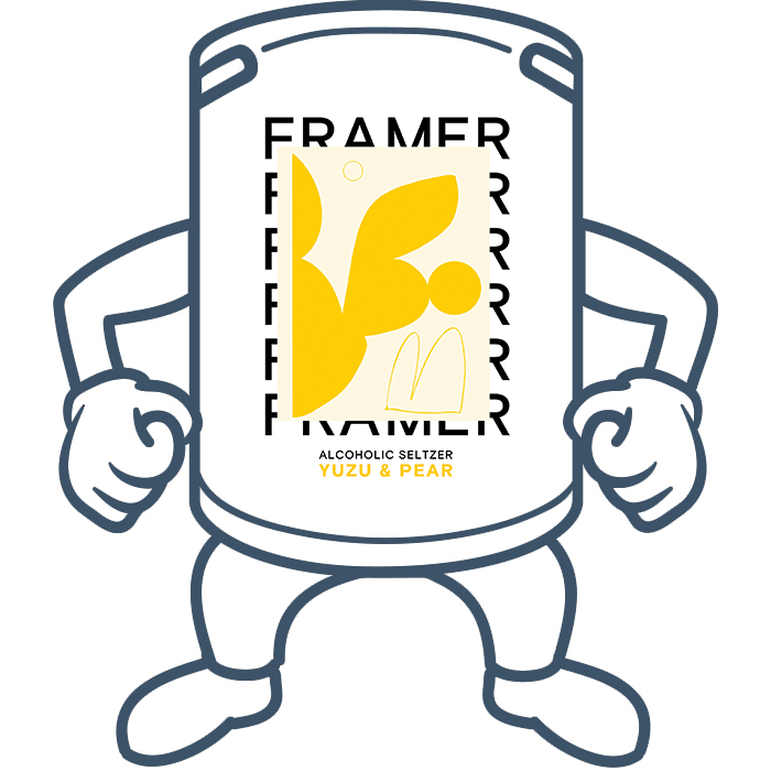 Framer Yuzu & Pear Seltzer <br>50lt Keg