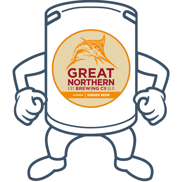 Great Northern Ginger Beer <br>50lt Keg