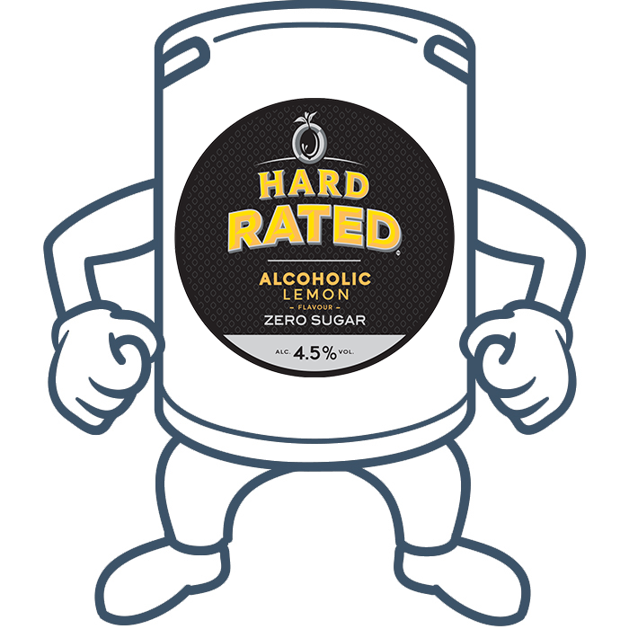 Hard Rated Solo Zero Sugar<br>50lt Keg