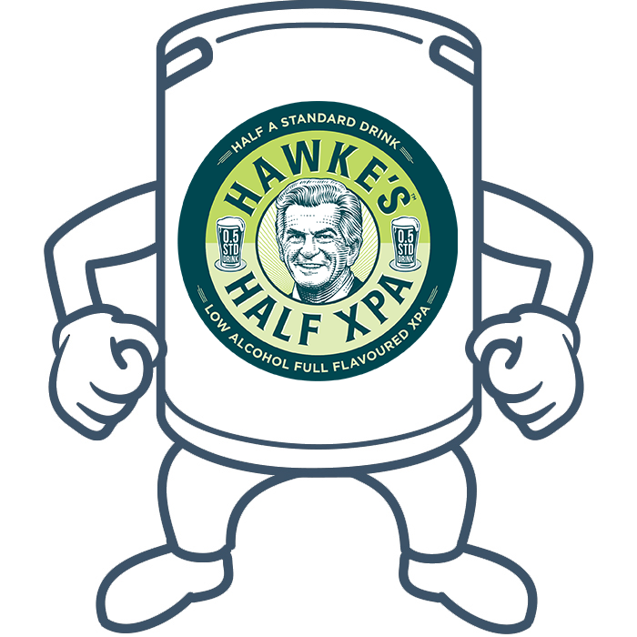 Hawke's Half XPA <br>50lt Keg