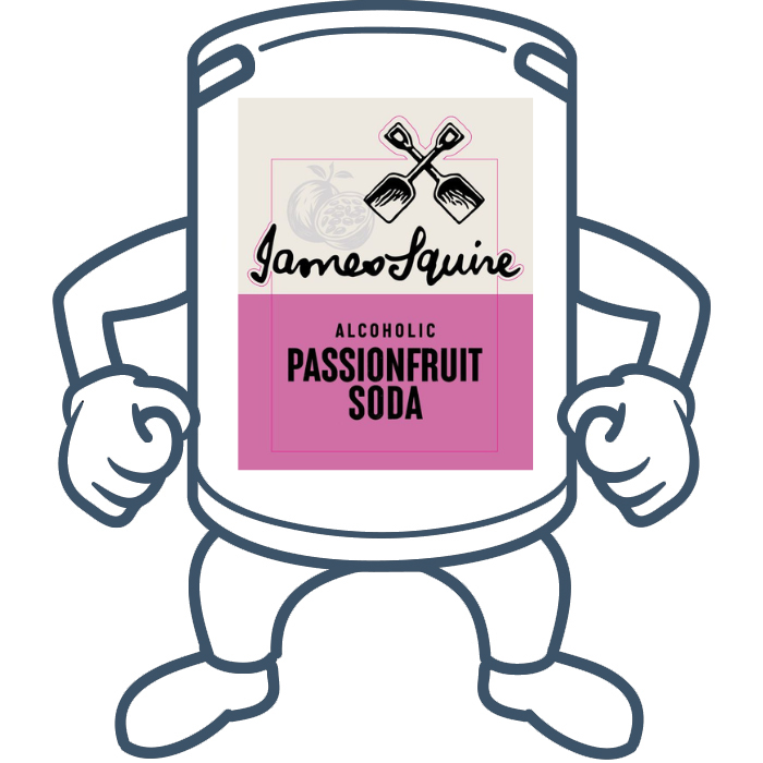 James Squire Passionfruit Soda <br>50lt Keg