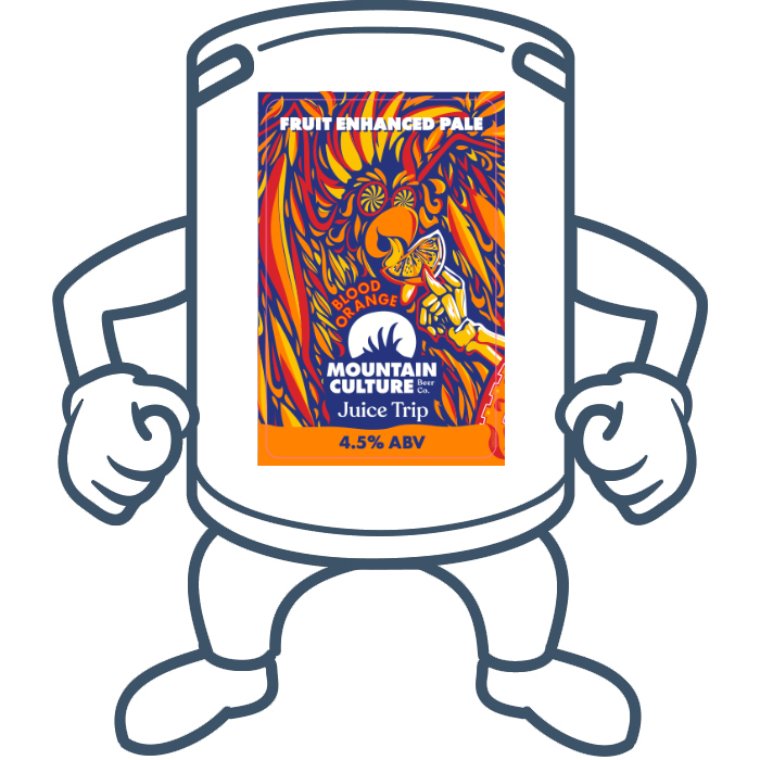 Mountain Culture Juice Trip Blood Orange <br>50lt Keg