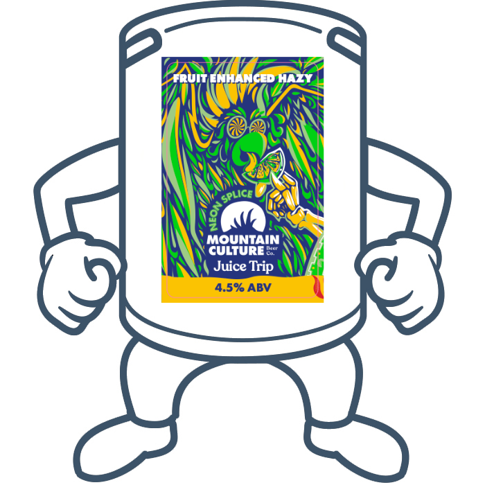 Mountain Culture Juice Trip Neon Splice <br>50lt Keg