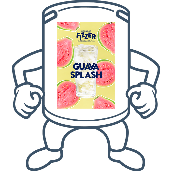Moon Dog Fizzer Guava Splash Seltzer <br>50lt Keg