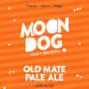 Moon Dog Pale Ale Tap Decal