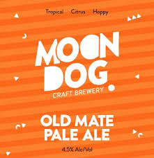 Moon Dog Pale Ale Tap Decal