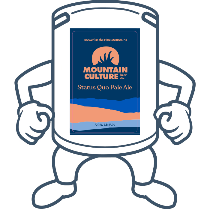 Mountain Culture Status Quo Pale Ale <br>50lt Keg