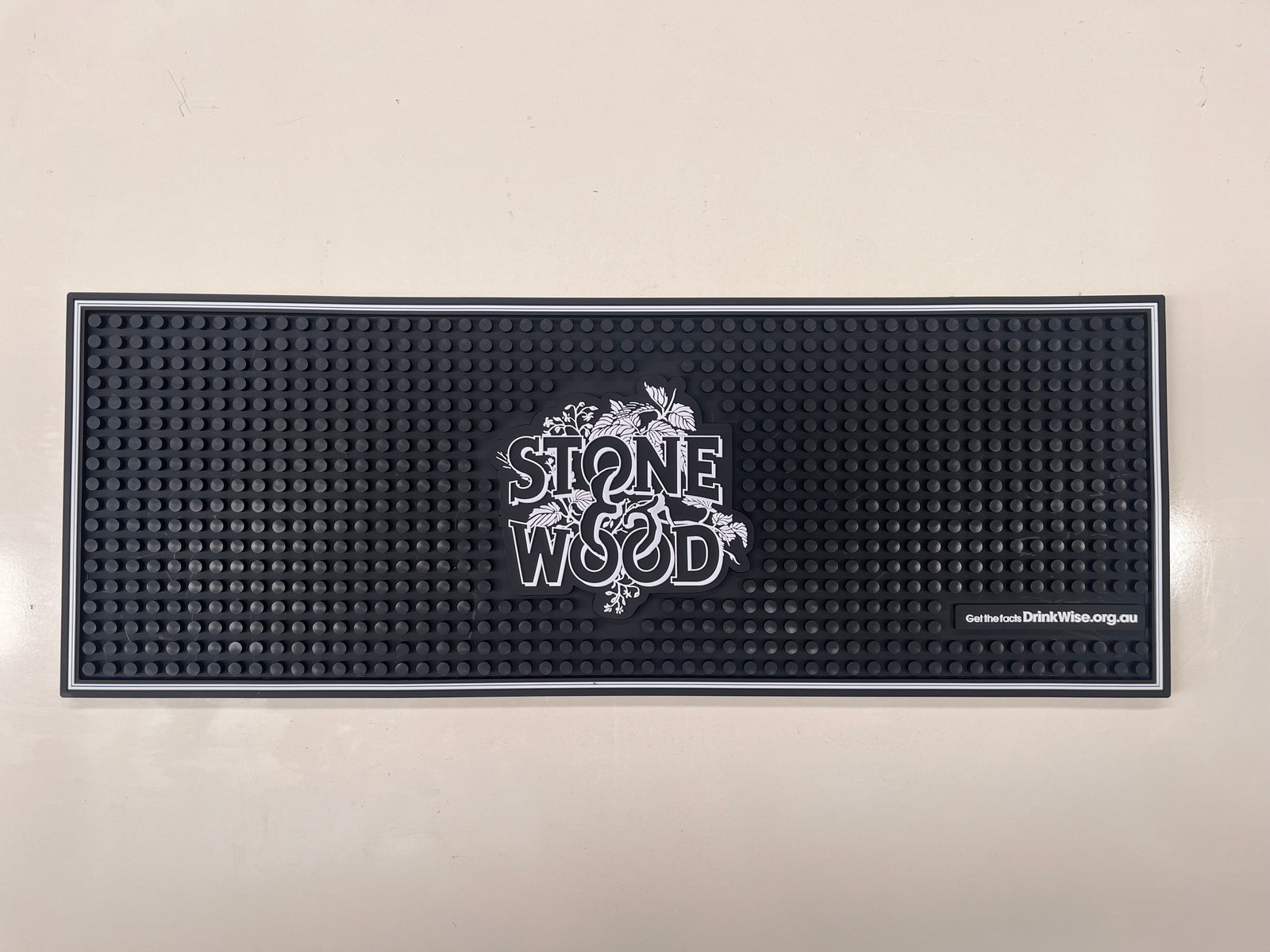 Stone & Wood Bar Mat