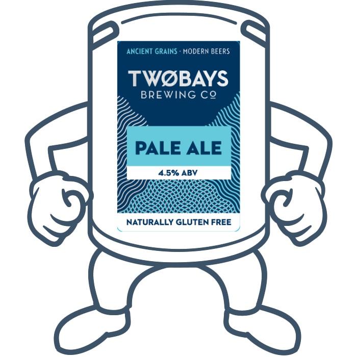 Twobays Brewing Co. Pale Ale <br>50lt Keg