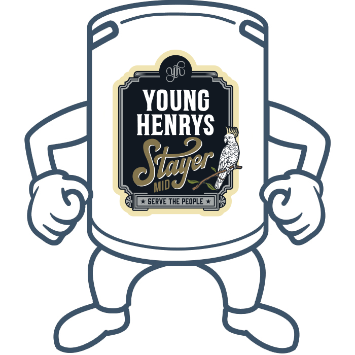 Young Henrys Stayer <br>50lt Keg
