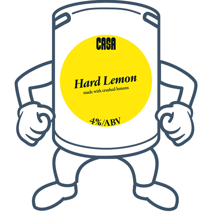 Casa Hard Lemon <br>50lt Keg