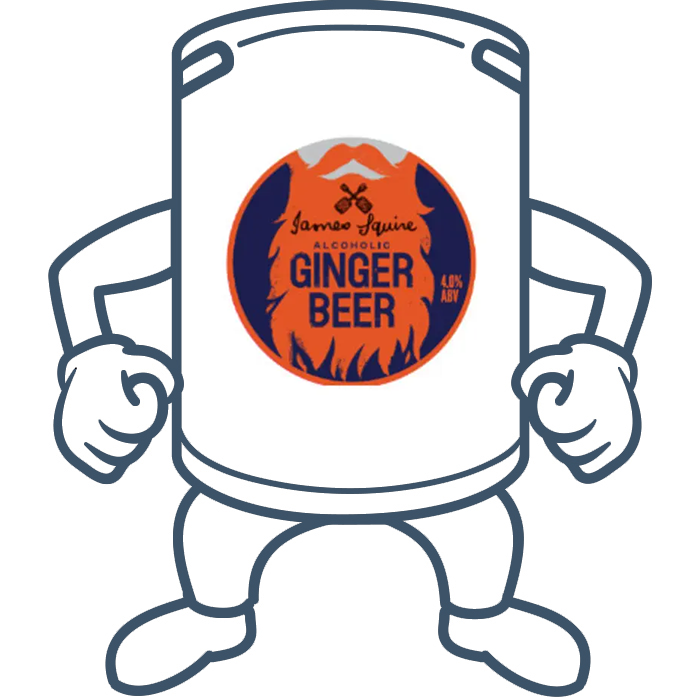 James Squire Ginger Beer <br>50lt Keg