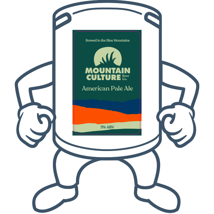 Mountain Culture American Pale Ale <br>50lt Keg