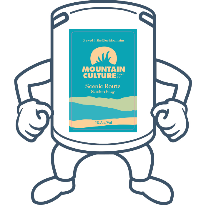 Mountain Culture Scenic Route Session Hazy <br>50lt Keg