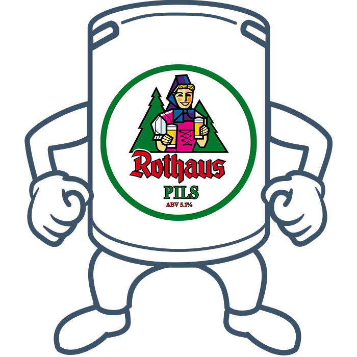 Rothaus Pilsner<br>50lt Keg <br>Available Same Day in Melbourne