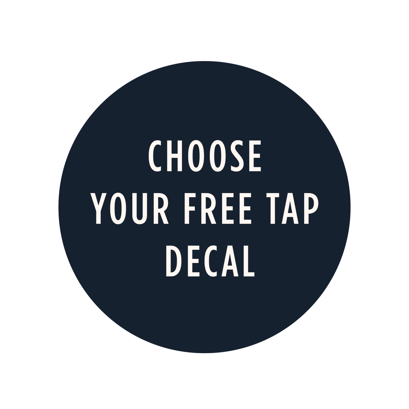 Keg Club VIP - Free Tap Decal
