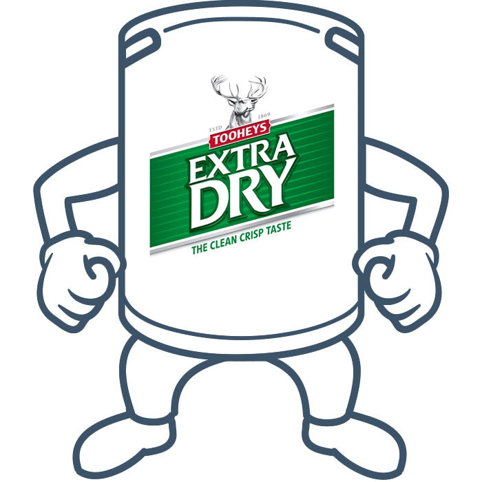 Tooheys Extra Dry <br>50lt Keg