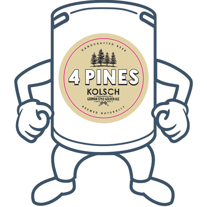 4 Pines Draught <br>50lt Keg