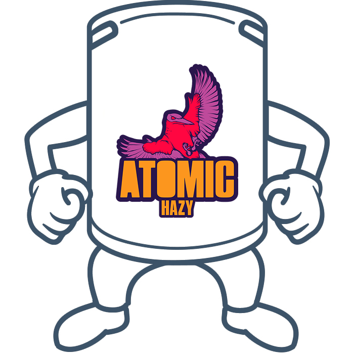 Atomic Beer Project Hazy Pale <br>50lt Keg <br>***Limited Availability***