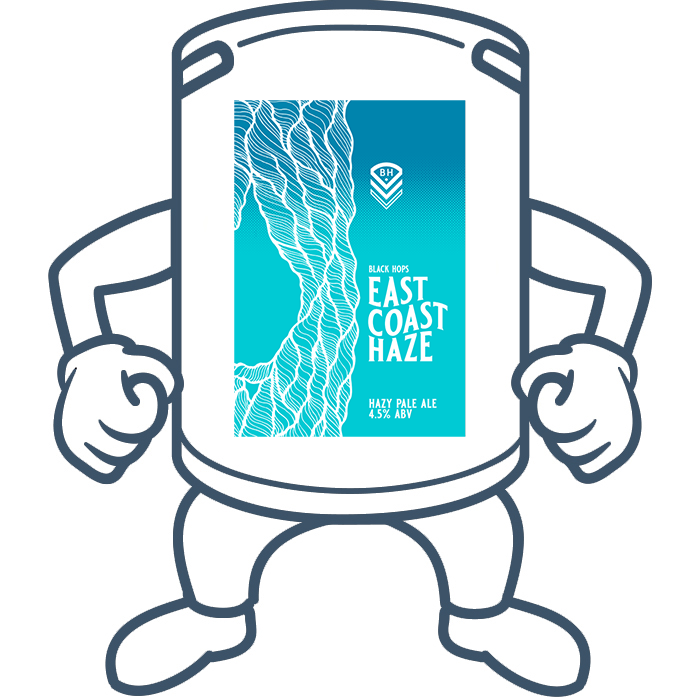 Black Hops East Coast Haze <br>50lt Keg
