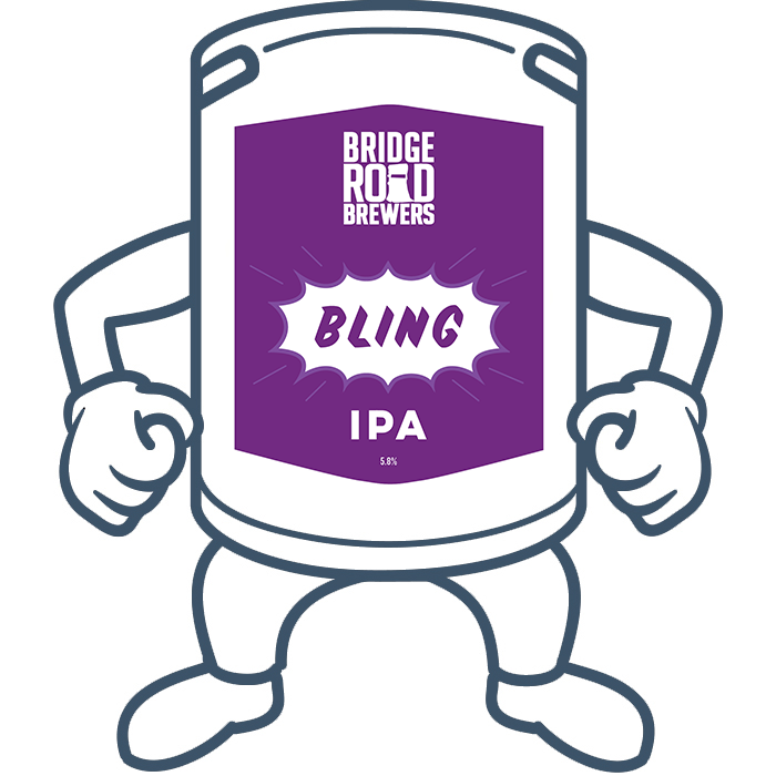 Bridge Road Brewing Bling IPA <br>50lt Keg