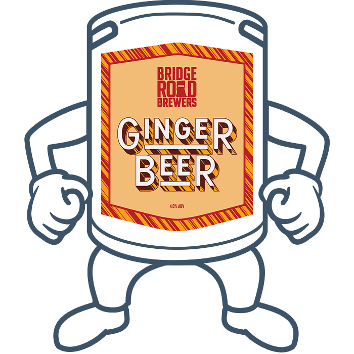 Bridge Road Brewing Ginger Beer <br>50lt Keg