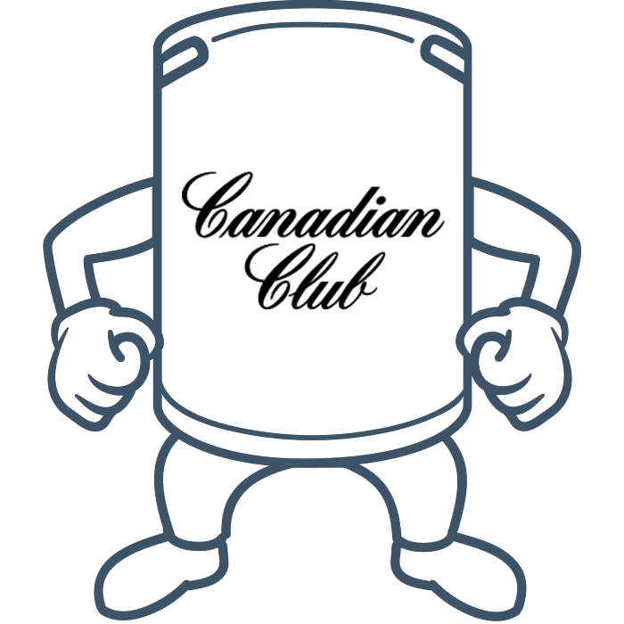 Canadian Club and Dry <br>50lt Keg