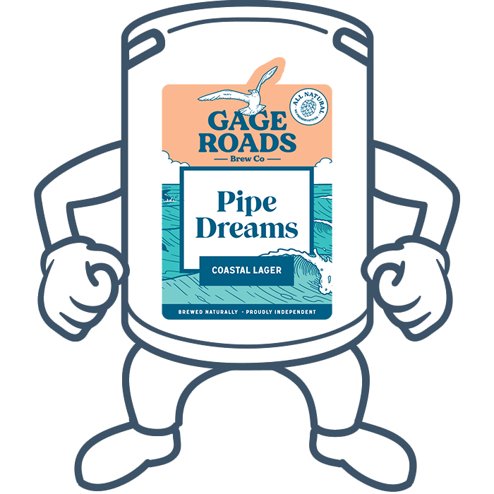 Gage Roads Pipe Dreams Lager <br>50lt Keg (Limited Stock Available)