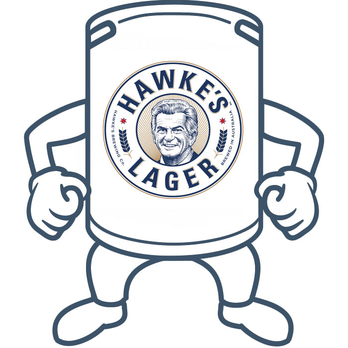 Hawke's Lager <br>50lt Keg