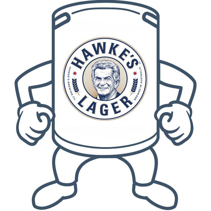 Hawke's Lager <br>50lt Keg