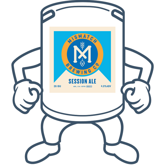 Mismatch Brewing Session Ale <br>50lt Keg