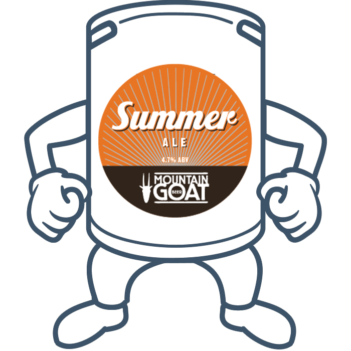 Mountain Goat Summer Ale <br>50lt Keg