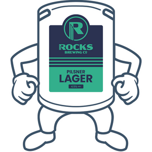 Rocks Brewing Co. Pilsner Lager <br>50lt Keg