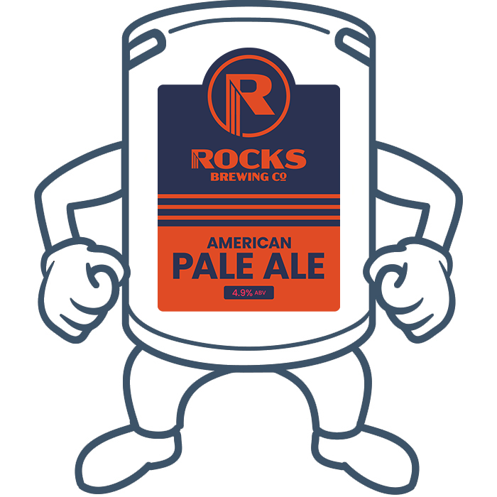 Rocks Brewing Co. American Pale Ale <br>30lt Keg <br>***Limited Availability***